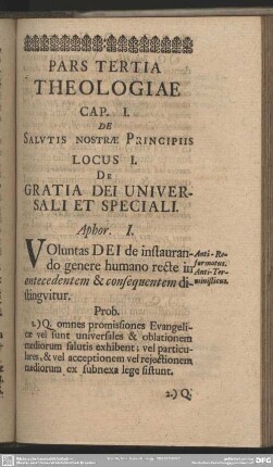 Pars Tertiae Theologiae