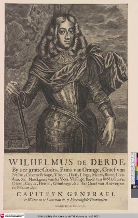 Wilhelmus de Derde [Porträt König William III.]