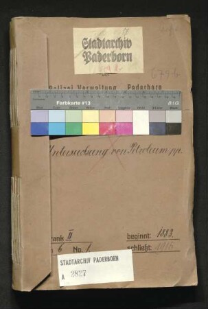 Abel'scher Petroleum-Prober: Untersuchung von Petroleum etc.