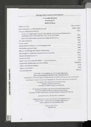 Wichtige Telefonnummern und Adressen