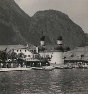Schönau am Königssee. Königssee. Wallfahrtskapelle St. Bartholomäi
