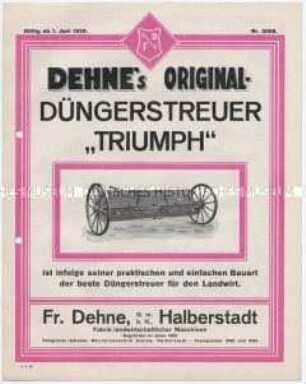 Düngerstreuer "Triumph"