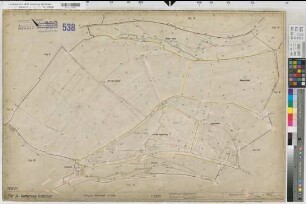 Grafschaft (Schmallenberg), Umlegung Grafschaft, Bl.21 Zuteilungskarte Flur 24