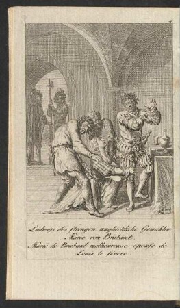 Ludwigs des strengen unglückliche Gemahlin Maria von Brabant ...