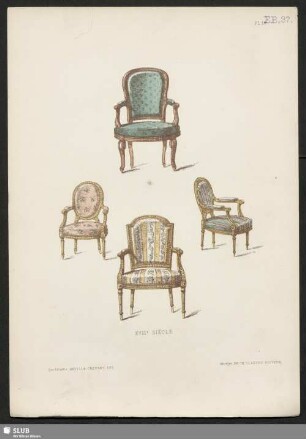 Sessel, Ludwig XVI.