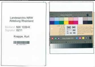 Entnazifizierung Kurt Knappe , geb. 29.11.1906 (Drogist)