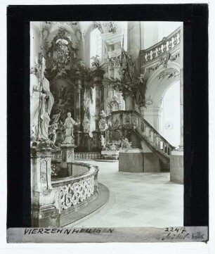 Bad Staffelstein, Wallfahrtskirche Vierzehnheiligen : Inneres