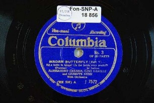 Madam Butterfly (act 1) : Ed e bella la sposa? (Is the bride very pretty?) / (Puccini)