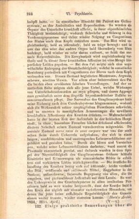 VI. Psychiatrie.