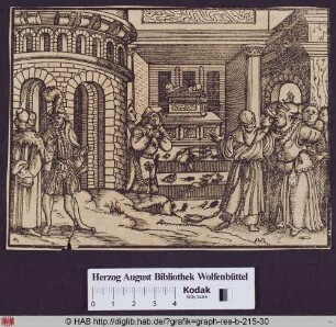 Die Bundeslade bringt den Philistern kein Glück, das Standbild von Dagon wird zerstört. (1. Sam. .36, 8).