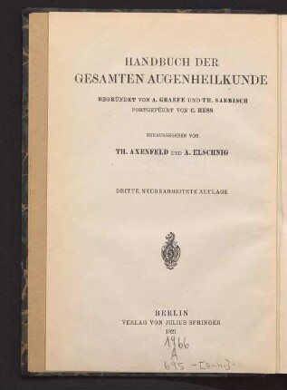 Die Brille als optisches Instrument