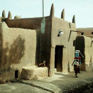 Kano. Straßenszene. 1959