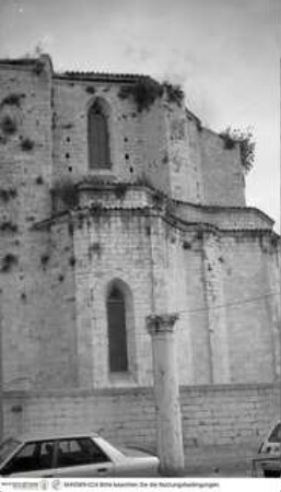 Santa Maria Maggiore & Duomo, Außenbau, Chorabschluss