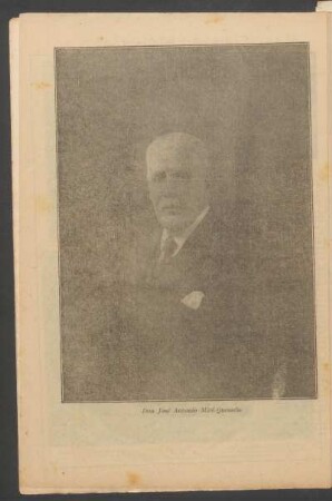 [Fotografía de] Don José Antonio Miró Quesada