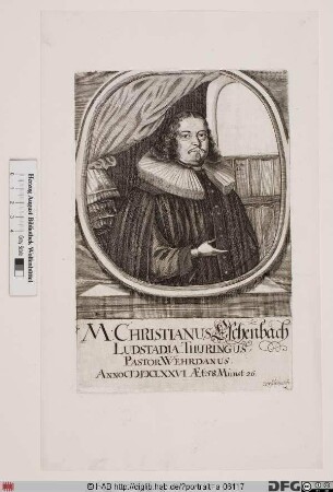 Bildnis Christian Eschenbach