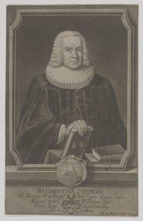 Bildnis des Io. Christian Stemler