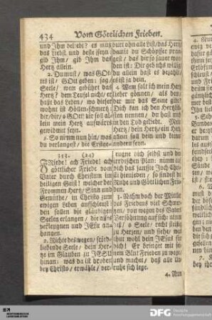 Vom Göttlichen Frieden.