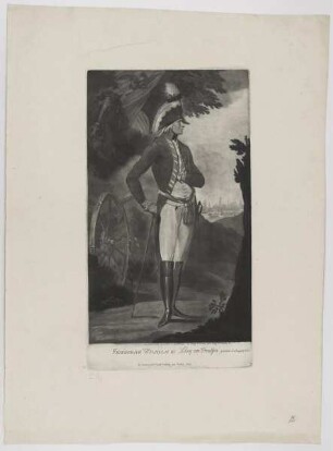 Bildnis des Friederich Wilhelm III, König von Preußen