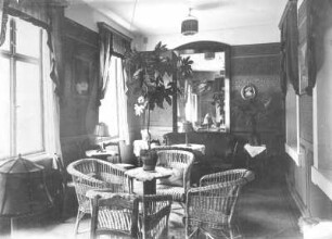 Tharandt. Hotel "Albertsalon". Weinstube