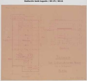 Hennef, Luftschutzbunker für ca. 70 Personen