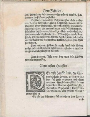 Vom ersten Hauffen.