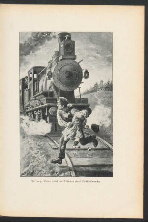 Tafel: Der junge Edison rettet das Söhnchen [...]