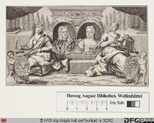 Bildnis August Wilhelm, Herzog zu Braunschweig-Lüneburg-Wolfenbüttel (reg. 1714-31)