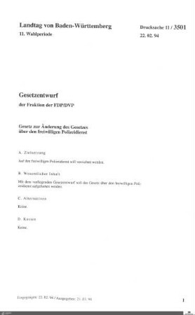 Drucksachen 3501-3700: Anträge, Anfragen, Gesetzentwürfe