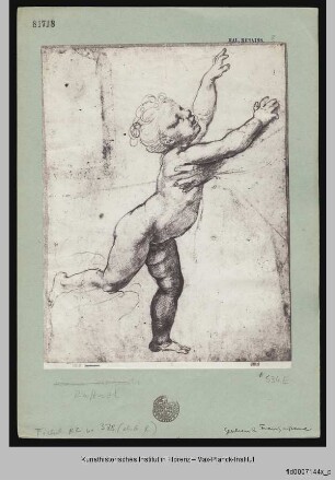Studie für das Jesuskind der Heiligen Familie von Francois I.