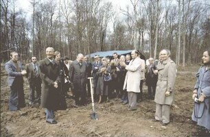 Freiburg: Mooswald; Spatenstich zum Thermalbad; Gruppen