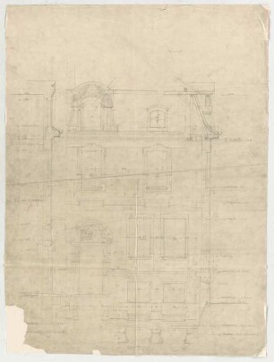 Thiersch, Friedrich von; München; Haus Pechmann - Grundrisse