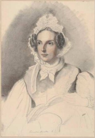 Bildnis Amalie Friederike Auguste (1794-1870), Herzogin von Sachen