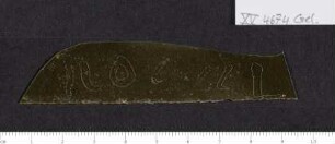 CIL XV 4674, Gelatinefolie