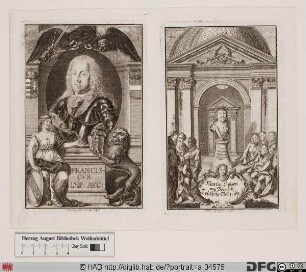 Bildnis Franz I. (Stephan), römisch-deutscher Kaiser (reg. 1745-65)