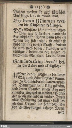 Bamänderlein-Decoct heilet die Leber und Milzsüchtigen