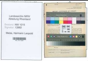 Entnazifizierung Hermann Leopold Meiss , geb. 10.07.1890 (Polizeimeister)
