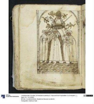 Schneidermusterbuch: Käysserliche Freyhaitten d schneyder [...]