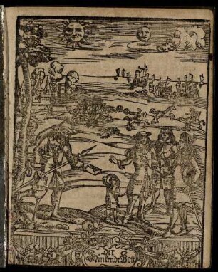 28: Newer und Alt Verbesserter Schreib-Calender, Der Hinckende Bott