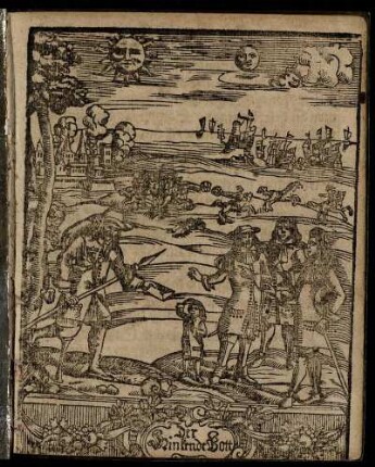 28: Newer und Alt Verbesserter Schreib-Calender, Der Hinckende Bott