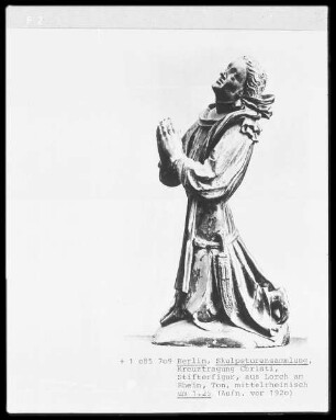 Kreuztragung Christi aus Lorch am Rhein — Stifterfigur