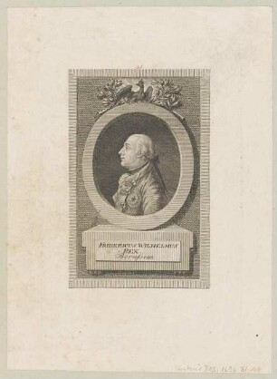 Bildnis des Fridericus Wilhelmus, Rex Borussiae