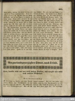 Am zweiundzwanzigsten Sonnt. nach Trinitatis