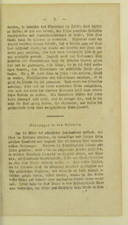 Gaehrungen in den Colonien