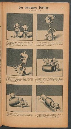 Los hermanos Darling - [Cómic] : (Escena de circo)
