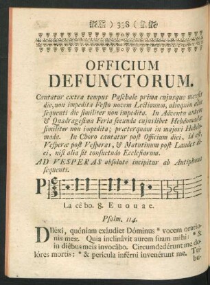 Officium Defunctorum