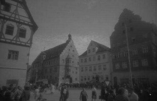 Nördlingen: Platz vor dem Rathaus