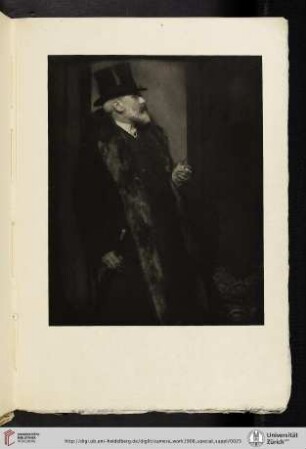 [Eduard J. [Jean] Steichen, V. Wm. [William] M. [Merritt] Chase, photogravure]