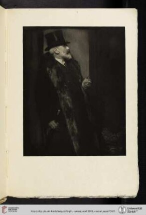 [Eduard J. [Jean] Steichen, V. Wm. [William] M. [Merritt] Chase, photogravure]