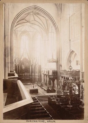 Marienkirche, Köslin: Innenraum