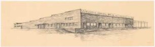 Kabelwerk Dr. Cassirer, Berlin-Spandau: Perspektivische Ansicht